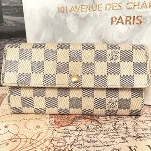 Louis Vuitton Damier Azur Sarah Wallet